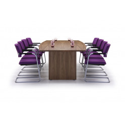 D9 Linear Barrel Meeting Table