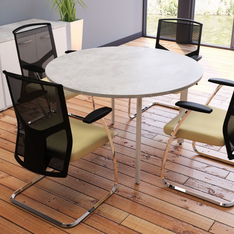 Round Meeting Table, Round Boardroom Table And Chairs