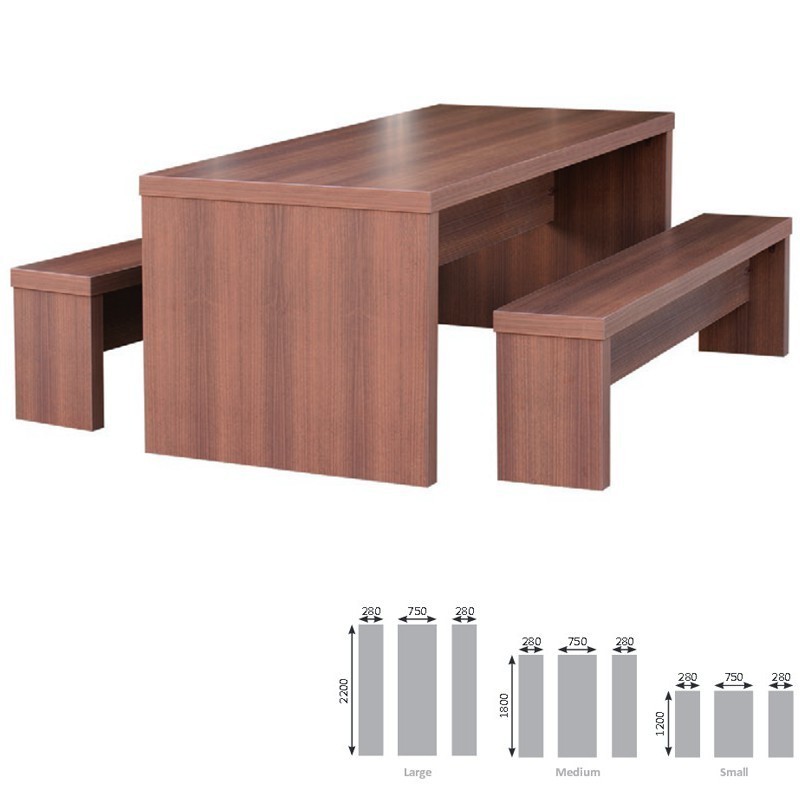 Hannilon Table and Bench Set
